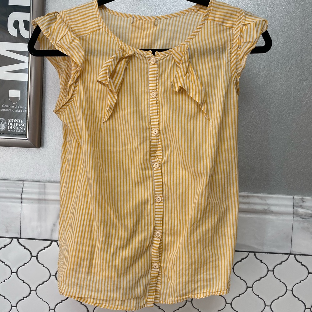 Vintage striped top